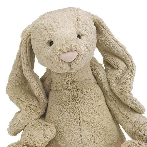 Jellycat Knuffelkonijn Bashful Beige - Xxl - 67 Cm 4 Jellycat Knuffelkonijn Bashful Beige - Xxl - 67 Cm - Afbeelding 2