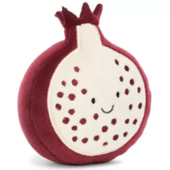 Jellycat Knuffelgranaatappel - 9 Cm