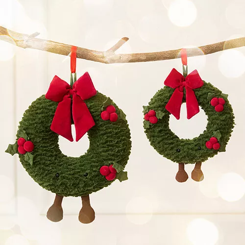 Jellycat Amuseables Knuffelkrans Kerst - 27 Cm 6 Jellycat Amuseables Knuffelkrans Kerst - 27 Cm - Afbeelding 4