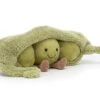 Jellycat Amuseable Knuffel Erwt In Peul - 26 Cm