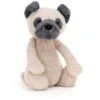Jellycat - Bashful Mopshond Medium - 31x12cm -Jellycat Verkoopwinkel jellycat bashful mopshond medium 31x12cm