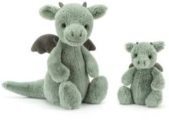 Jellycat Knuffel Bashful Draak Klein 19cm -Jellycat Verkoopwinkel jellycat knuffel bashful draak klein 19cm 2