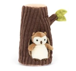 Jellycat Knuffel Bosfauna Uil - 9x11x18cm -Jellycat Verkoopwinkel jellycat knuffel bosfauna uil 9x11x18cm 3
