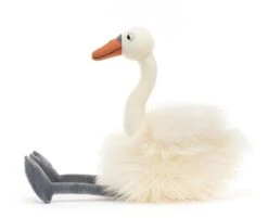 Jellycat Knuffel Evelyn Zwaan - 21x15x47cm -Jellycat Verkoopwinkel jellycat knuffel evelyn zwaan 21x15x47cm 2