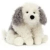 Jellycat Knuffel Floofie Herdershond - 18x40x25cm