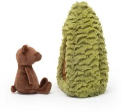 Jellycat Knuffel Forest Fauna Beer - 9x14x19cm -Jellycat Verkoopwinkel jellycat knuffel forest fauna beer 9x14x19cm 2