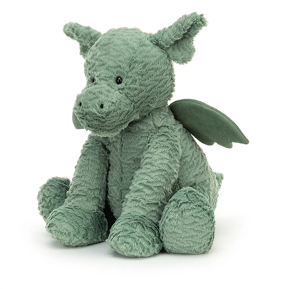 Jellycat Knuffel Fuddlewuddle Draak XL - 37cm 3 Jellycat Knuffel Fuddlewuddle Draak XL - 37cm