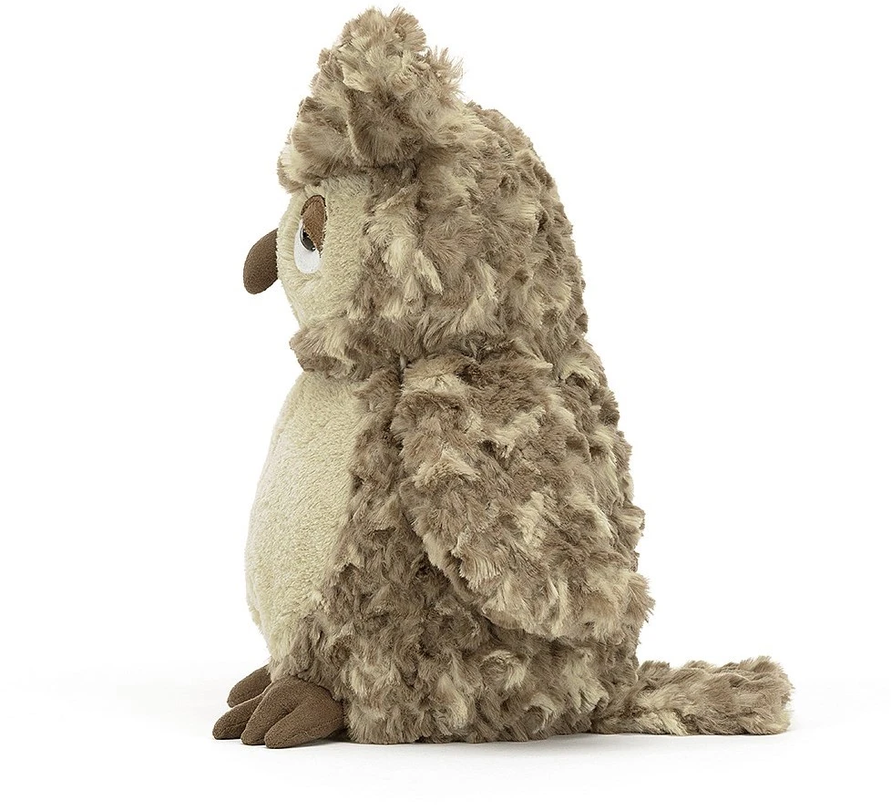 Jellycat Knuffel Oberon Uil (gehoornd) - 9x12x26cm 4 Jellycat Knuffel Oberon Uil (gehoornd) - 9x12x26cm - Afbeelding 2