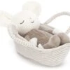 Jellycat Knuffel Rock-a-Bye Muis - 11x9x19cm