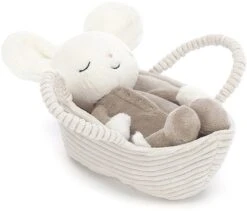 Jellycat Knuffel Rock-a-Bye Muis - 11x9x19cm