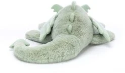 Jellycat Knuffel Sage Draak XL - 66cm -Jellycat Verkoopwinkel jellycat knuffel sage draak xl 66cm 3
