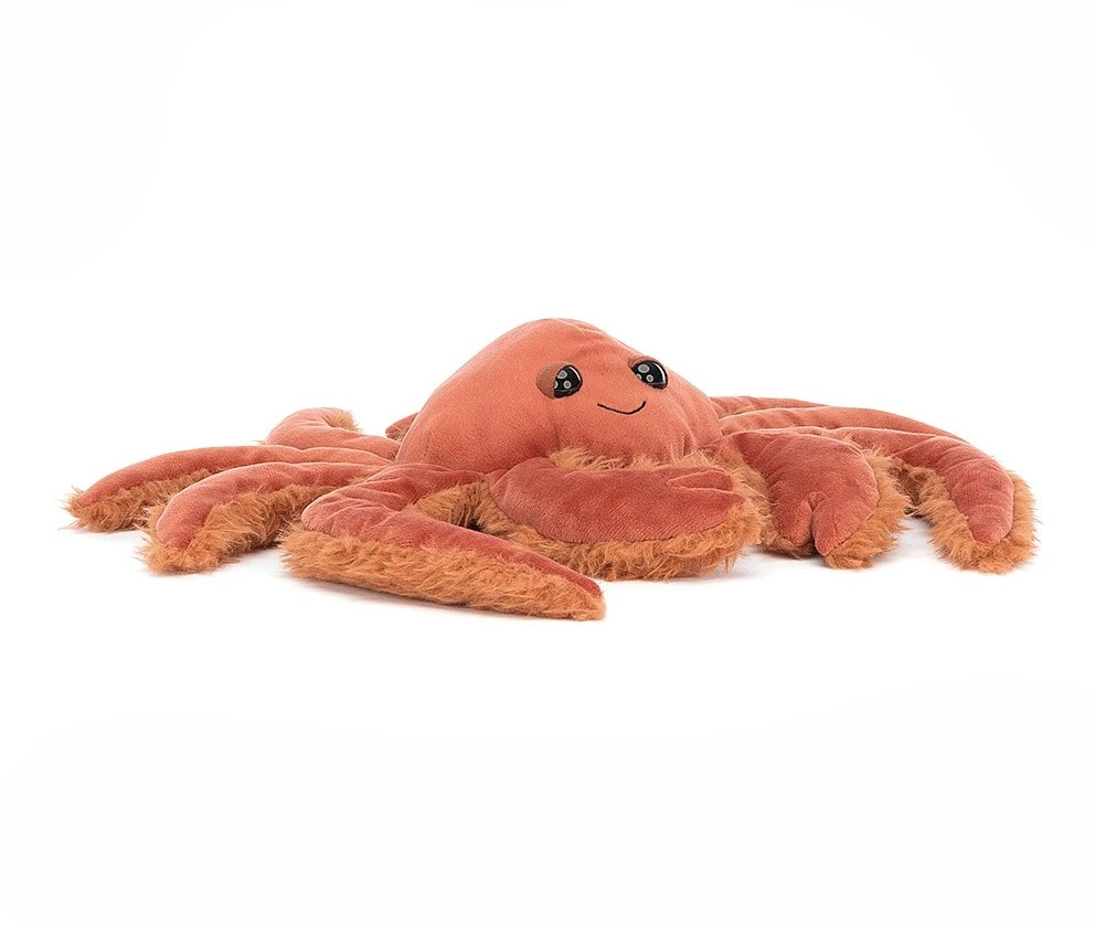 Jellycat Knuffel Spindleshanks Krab - 33x38x7cm 3 Jellycat Knuffel Spindleshanks Krab - 33x38x7cm