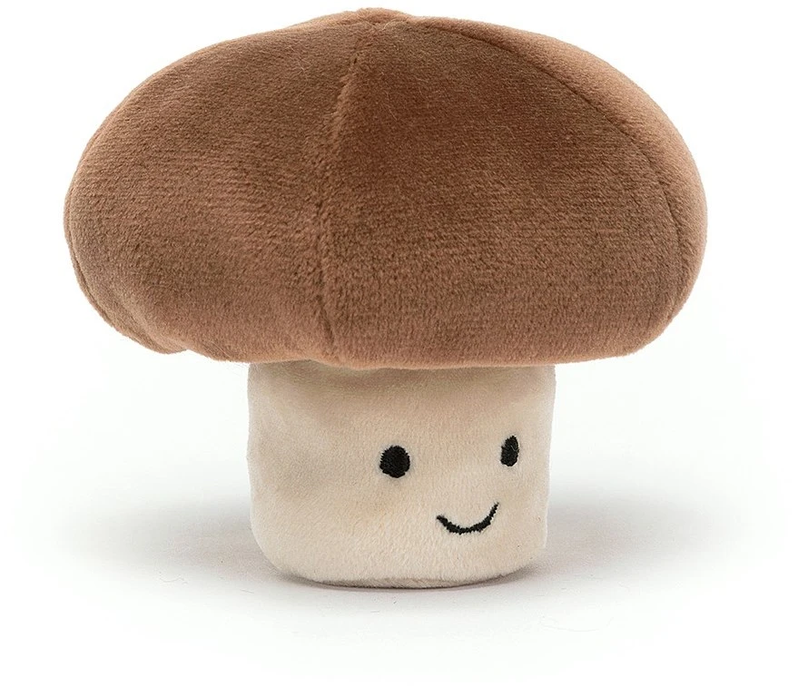 Jellycat Knuffel Vivacious Groente Paddestoel - 8x8x8cm 3 Jellycat Knuffel Vivacious Groente Paddestoel - 8x8x8cm