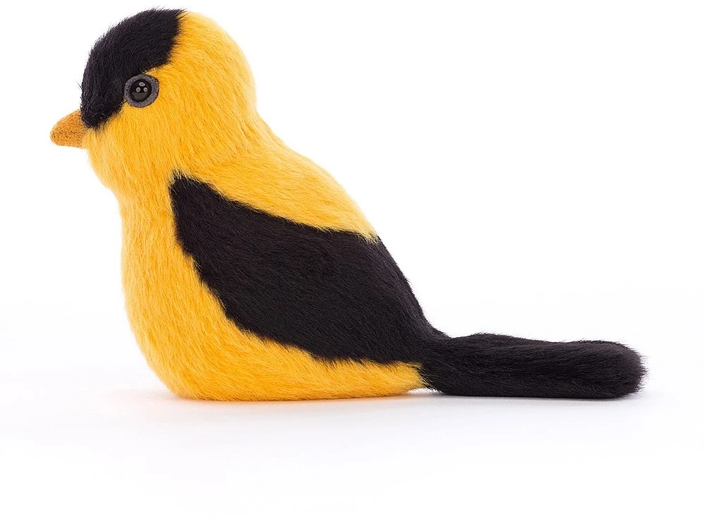 Jellycat Knuffel Vogelgoudvink - 9x7x10cm 4 Jellycat Knuffel Vogelgoudvink - 9x7x10cm - Afbeelding 2