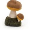 Jellycat Knuffel - Wild Nature Boletus Paddenstoel - 15cm