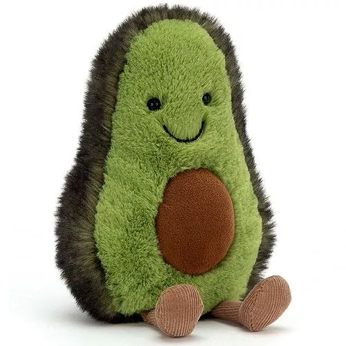 Jellycat Amuseables Knuffelavocado - 19 Cm 3 Jellycat Amuseables Knuffelavocado - 19 Cm