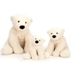 Jellycat Knuffelijsbeer Perry Polar Bear - Xs - 12 Cm -Jellycat Verkoopwinkel jellycat knuffelijsbeer xs3