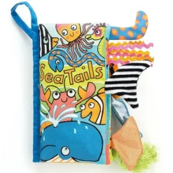 Jellycat Staartenboek Zeedieren
