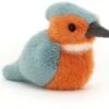 Jellycat - Vogeltje Ijsvogel - 10x7cm -Jellycat Verkoopwinkel jellycat vogeltje ijsvogel 10x7cm