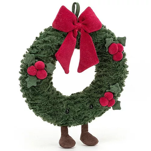 Jellycat Amuseables Knuffelkrans Kerst - 27 Cm 3 Jellycat Amuseables Knuffelkrans Kerst - 27 Cm