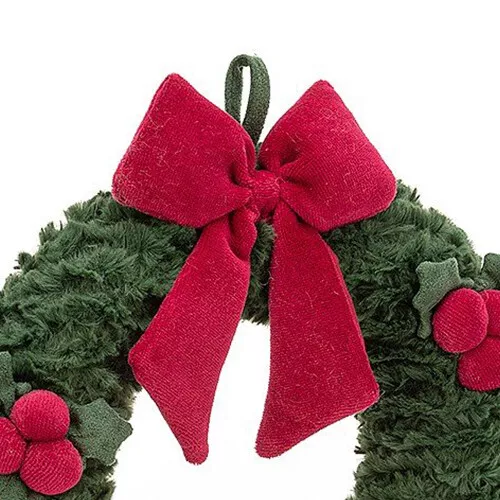 Jellycat Amuseables Knuffelkrans Kerst - 27 Cm 5 Jellycat Amuseables Knuffelkrans Kerst - 27 Cm - Afbeelding 3