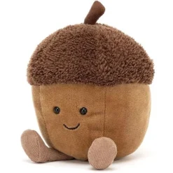 Jellycat Amuseables Knuffelnoot - 11 Cm