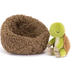 Jellycat Hibernating Knuffelschildpad - 13 Cm -Jellycat Verkoopwinkel jellycat hibernating knuffelschildpad 13 cm 2