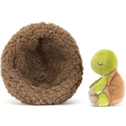 Jellycat Hibernating Knuffelschildpad - 13 Cm -Jellycat Verkoopwinkel jellycat hibernating knuffelschildpad 13 cm 3