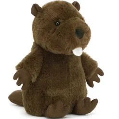 Jellycat Knuffelbever Nippit Beaver - 13 Cm