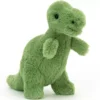 Jellycat Knuffeldino Fossilly T-rex - S - 12 Cm -Jellycat Verkoopwinkel jellycat knuffeldino t rex s 12 cm 1