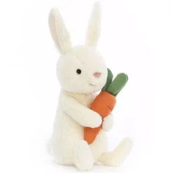 Jellycat Knuffelkonijn Met Wortel - Bobbi Bunny - 18 Cm