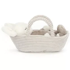 Jellycat Knuffelmuis Rock-a-bye Mouse - 19 Cm -Jellycat Verkoopwinkel jellycat knuffelmuis rock a bye mouse 19 cm 3