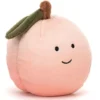 Jellycat Knuffelperzik - 9 Cm