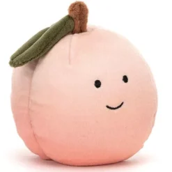 Jellycat Knuffelperzik - 9 Cm