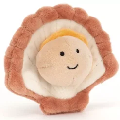 Jellycat Knuffelschelp - 8 Cm