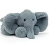 Jellycat Knuffelolifant Huggardy - 22 Cm