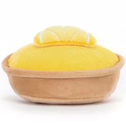 Jellycat Pretty Patisserie Knuffeltaartje Citroen - 7 Cm -Jellycat Verkoopwinkel jellycat pretty patisserie knuffeltaartje citroen 7 cm 8