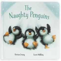 Jellycat Kartonboekje The Naughty Penguins