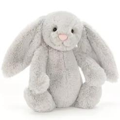 Jellycat Knuffelkonijn Bashful Bunny Silver - M - 31 Cm