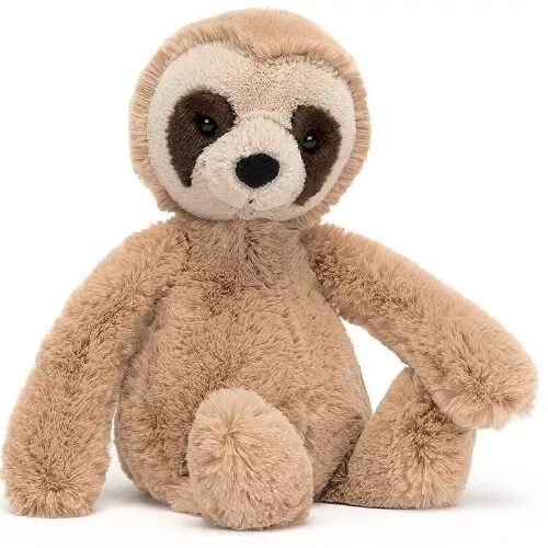 Jellycat Knuffelluiaard Bashful Sloth - 28 Cm 3 Jellycat Knuffelluiaard Bashful Sloth - 28 Cm