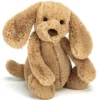 Jellycat Knuffelpuppy Bashful Toffee - S - 18 Cm -Jellycat Verkoopwinkel puppy toffee 1