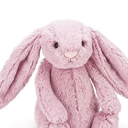 Jellycat Knuffelkonijn Bashful Bunny Tulip Pink - S - 18 Cm 4 Jellycat Knuffelkonijn Bashful Bunny Tulip Pink - S - 18 Cm - Afbeelding 2